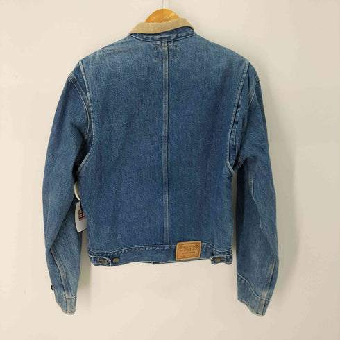 ポロラルフローレン POLO RALPH LAUREN 80s USA製 襟コーデュロイ デニムジャケット メンズ JPN:S